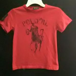 POLO RALPH LAUREN Red T-shirt
